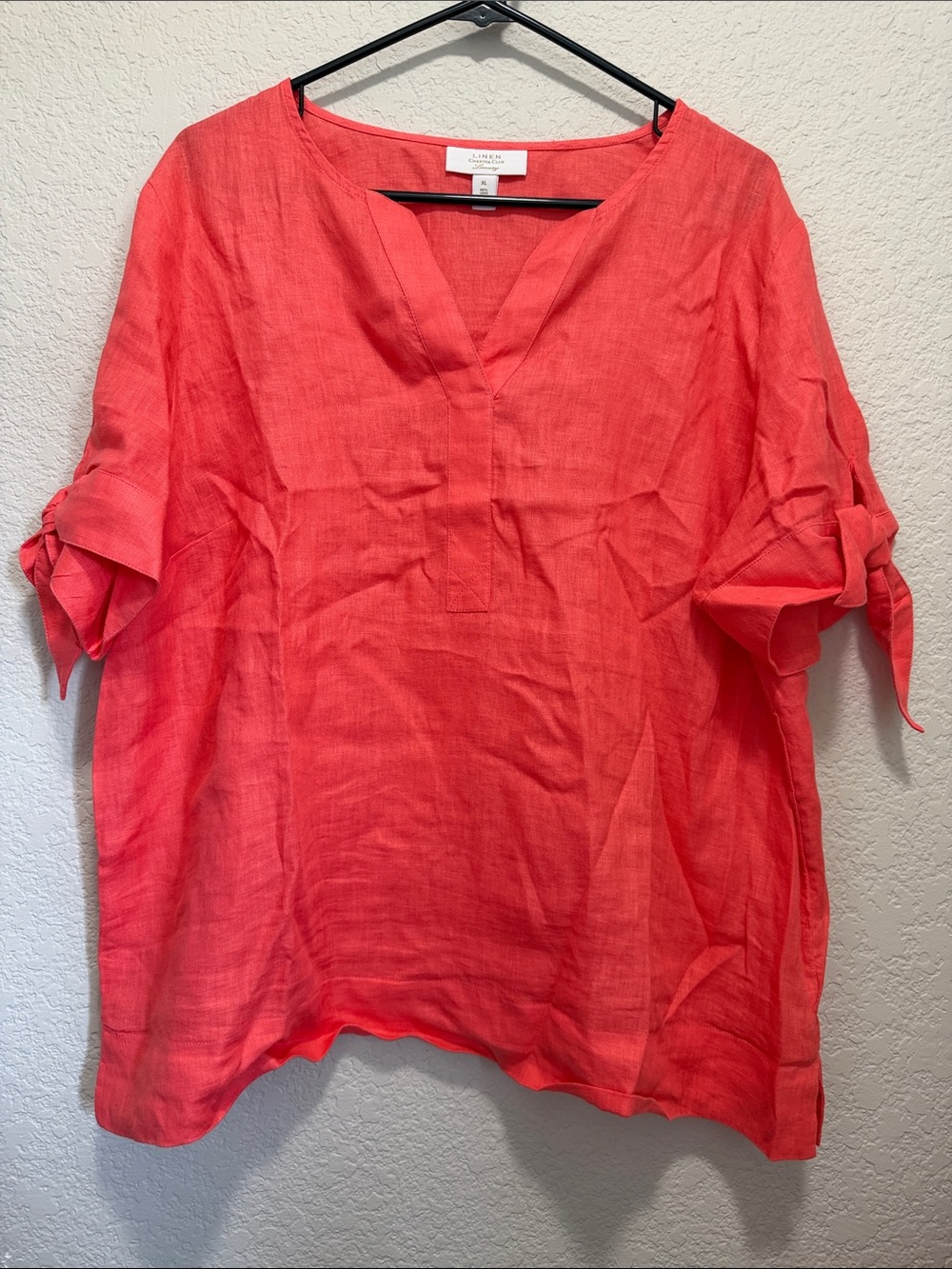 Charter Club luxury linen top
